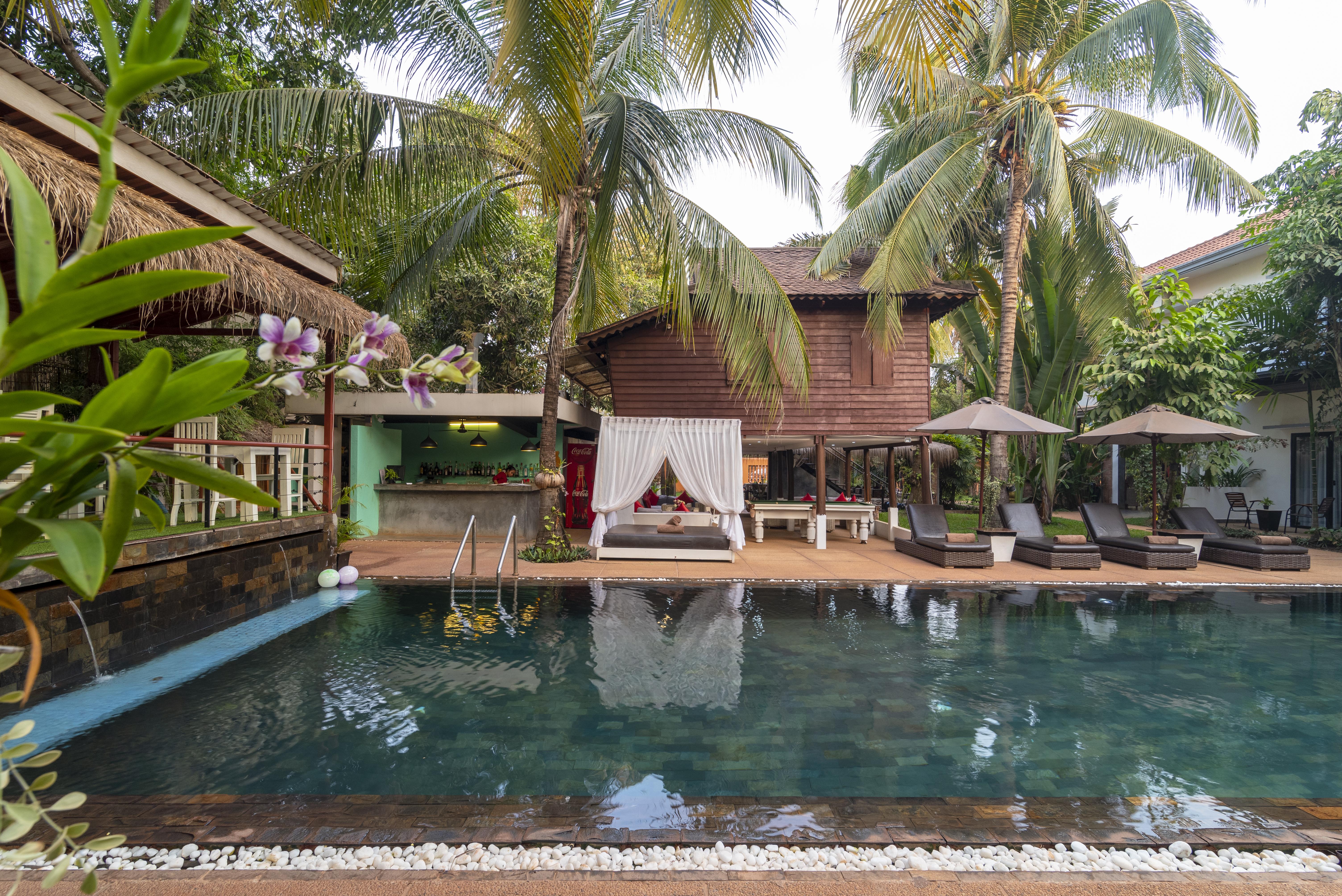 Apsara Suorkear Villa Sziemreap Kültér fotó