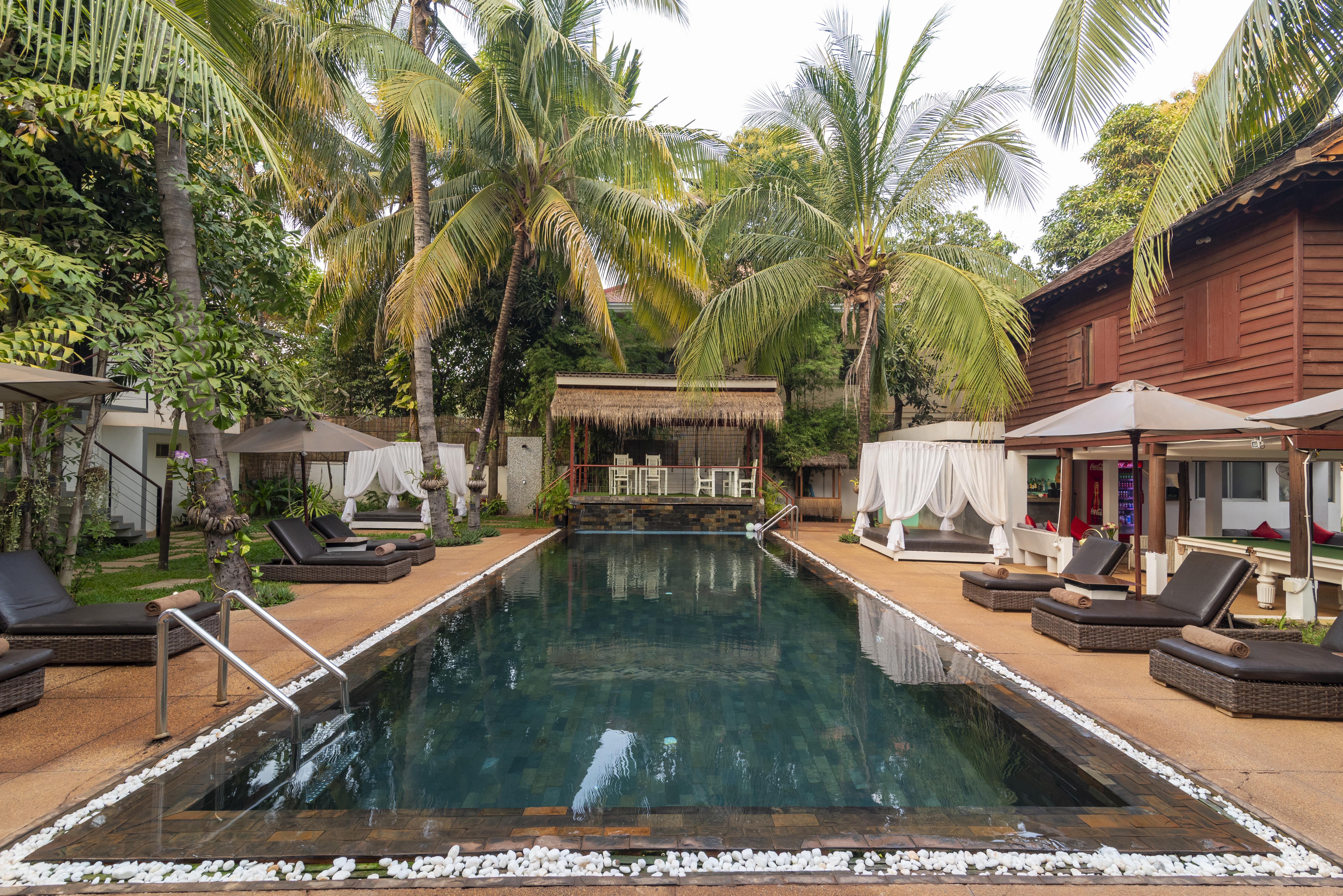Apsara Suorkear Villa Sziemreap Kültér fotó